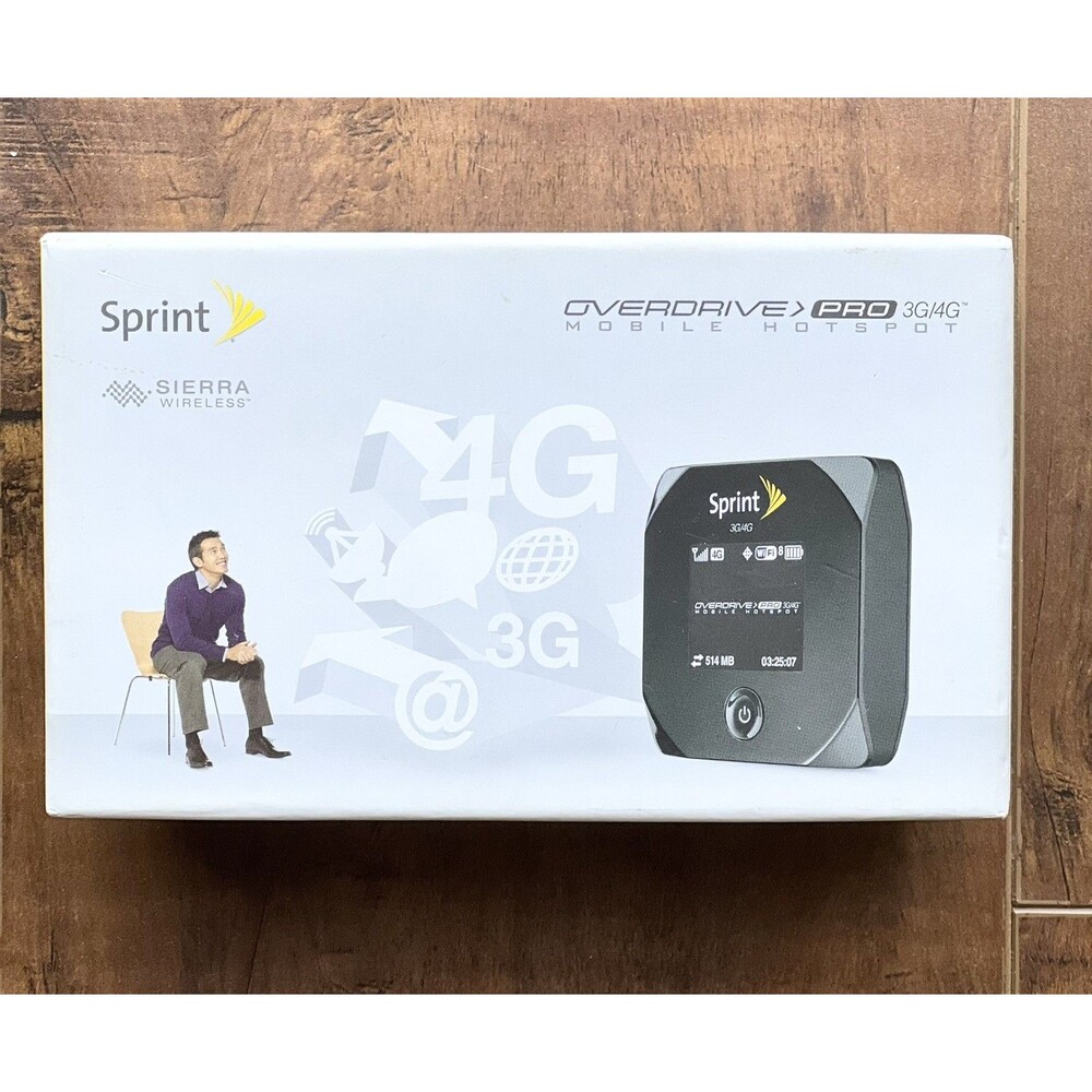 Sprint Overdrive Pro (3G/4G) Mobile Hotspot (Sierra Wireless) Pro SWAC802. K